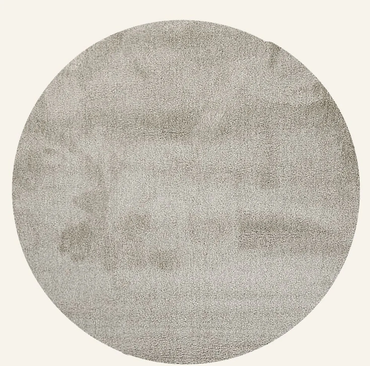 Rund matta multi/beige - ø200 cm