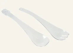Salladsbestick transparent - 30,8x6,5 cm