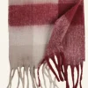 Scarf burgundy - 40x220 cm