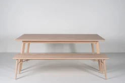 Sittbänk natur - 40x190x45 cm