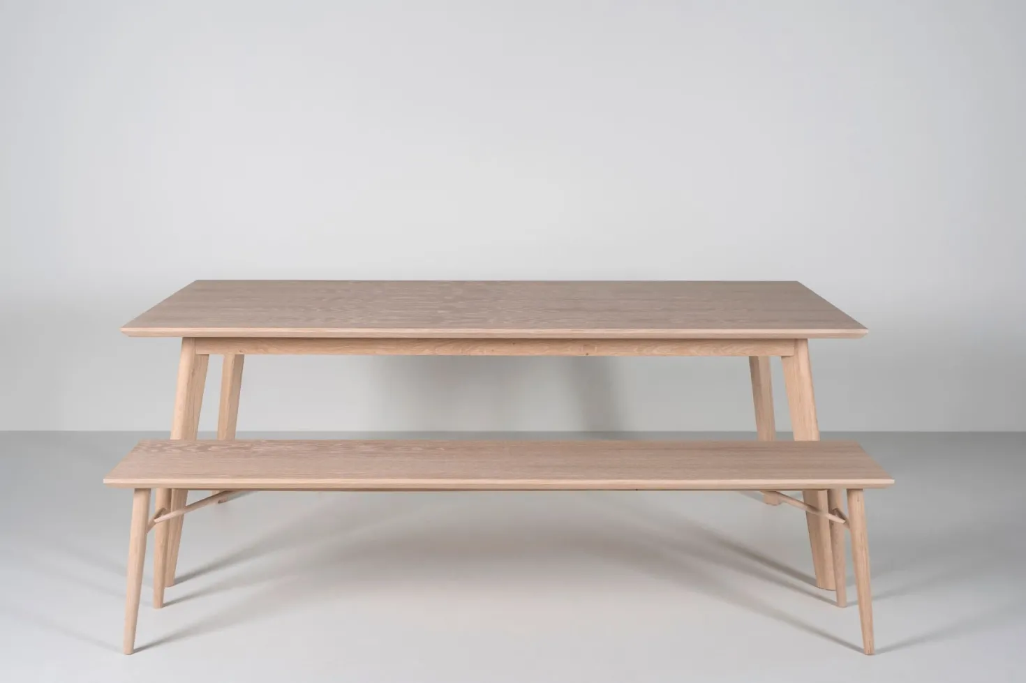 Sittbänk natur - 40x190x45 cm