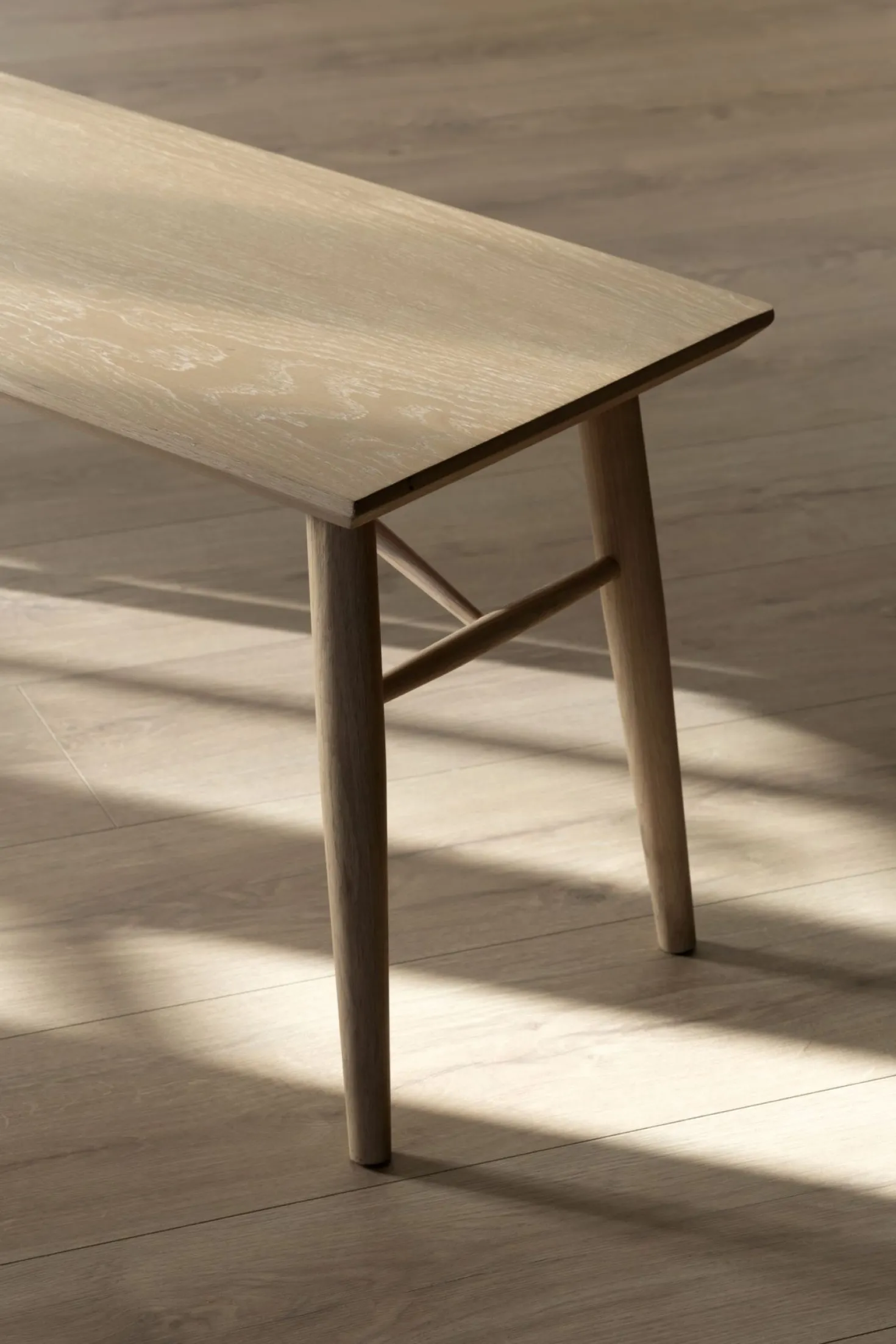 Sittbänk natur - 40x190x45 cm