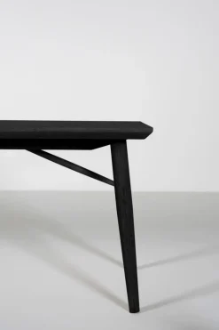 Sittbänk svart - 40x190x45 cm
