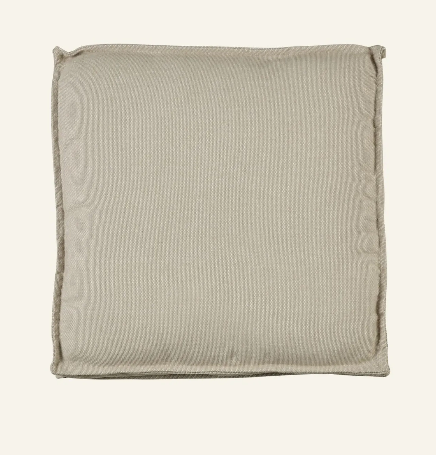 Sittkudde beige - 48x48x5 cm