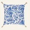 Sittkudde blå - 45x45x5 cm