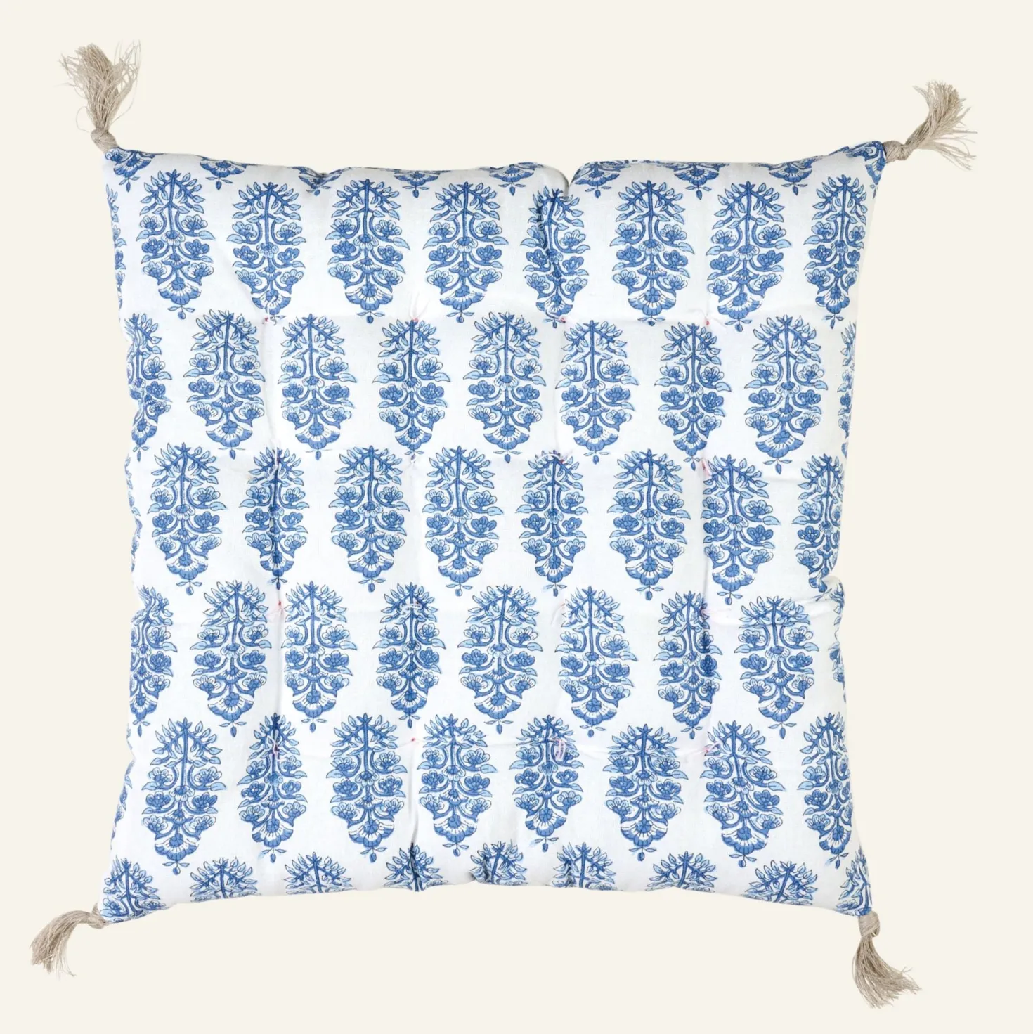 Sittkudde blå - 45x45x5 cm