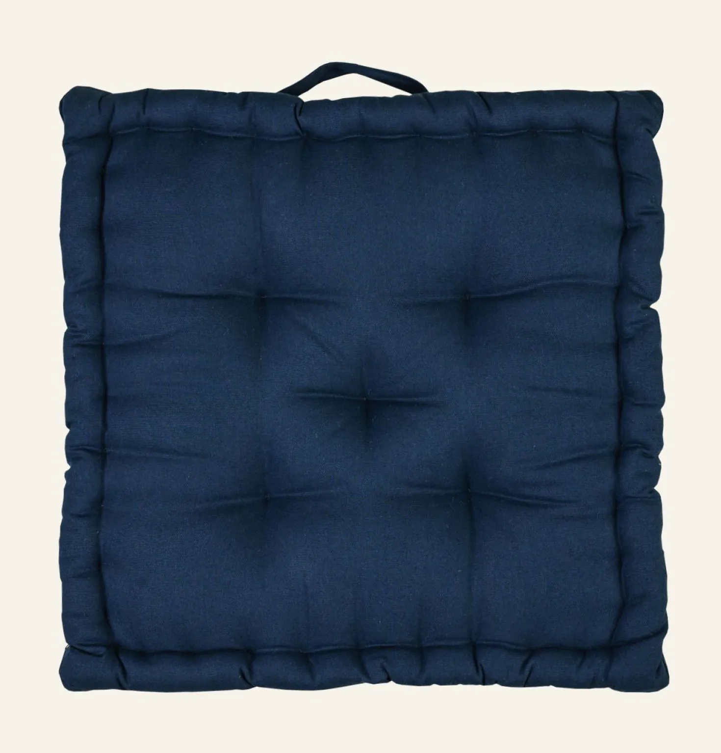 Sittkudde mörkblå - 45x45x7 cm