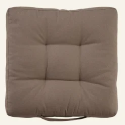 Sittkudde taupe - 40x40x5 cm