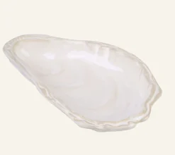 Skål beige - 11,5x20x4 cm