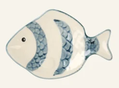 Skål multi/blå - 11x7,2x1,7 cm