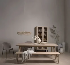 Skåp natur - 75x40x175 cm