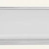 Smal förvaringslåda transparent - 9,6x39x12,2 cm