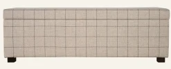Sängbänk multi/beige - 145x46x47 cm
