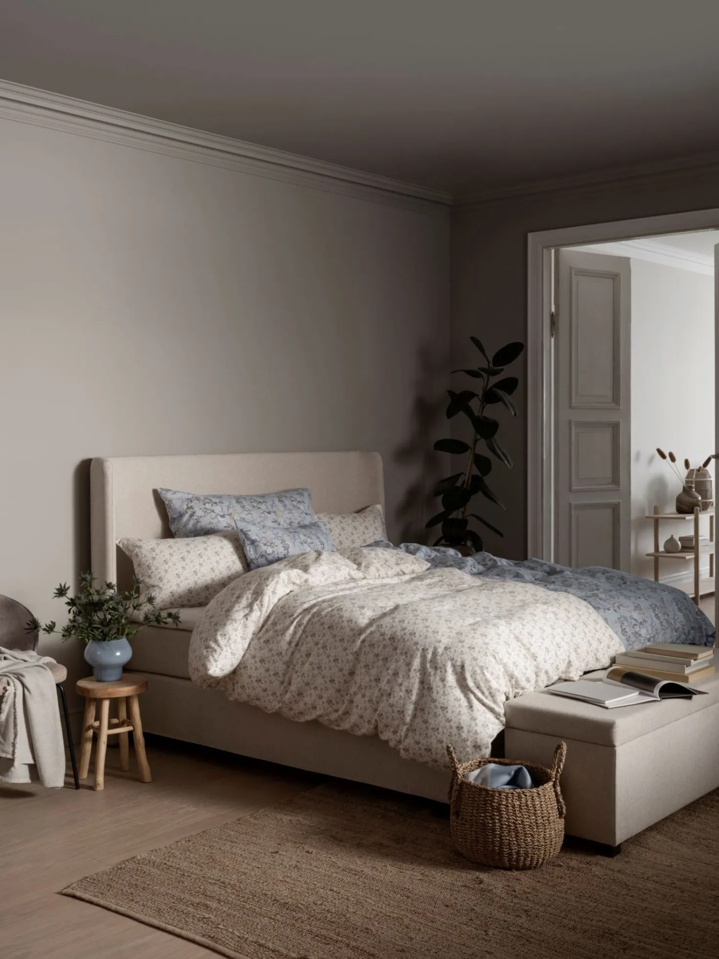 Sänggavel natur - 180 cm
