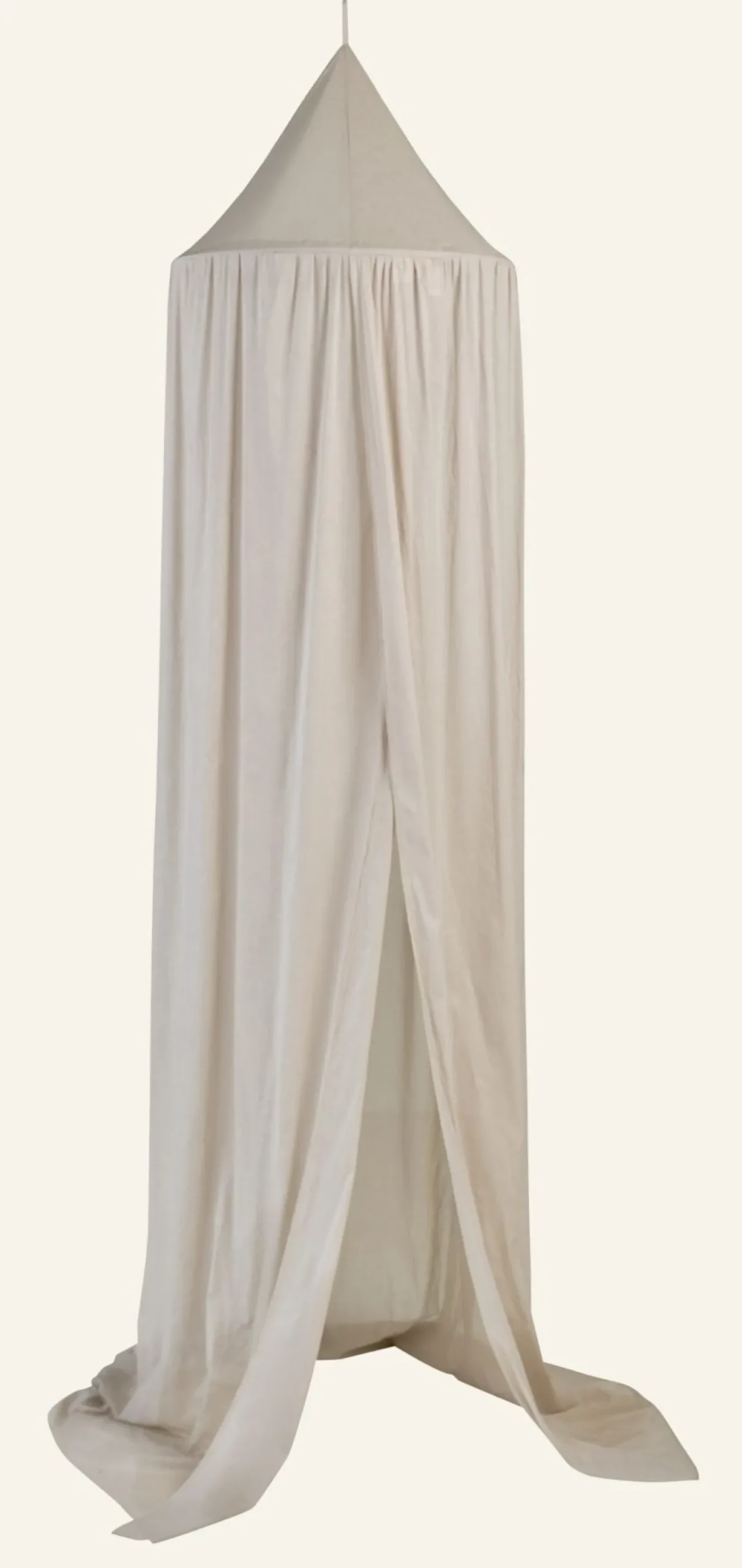 Sänghimmel beige - 250 cm ø55
