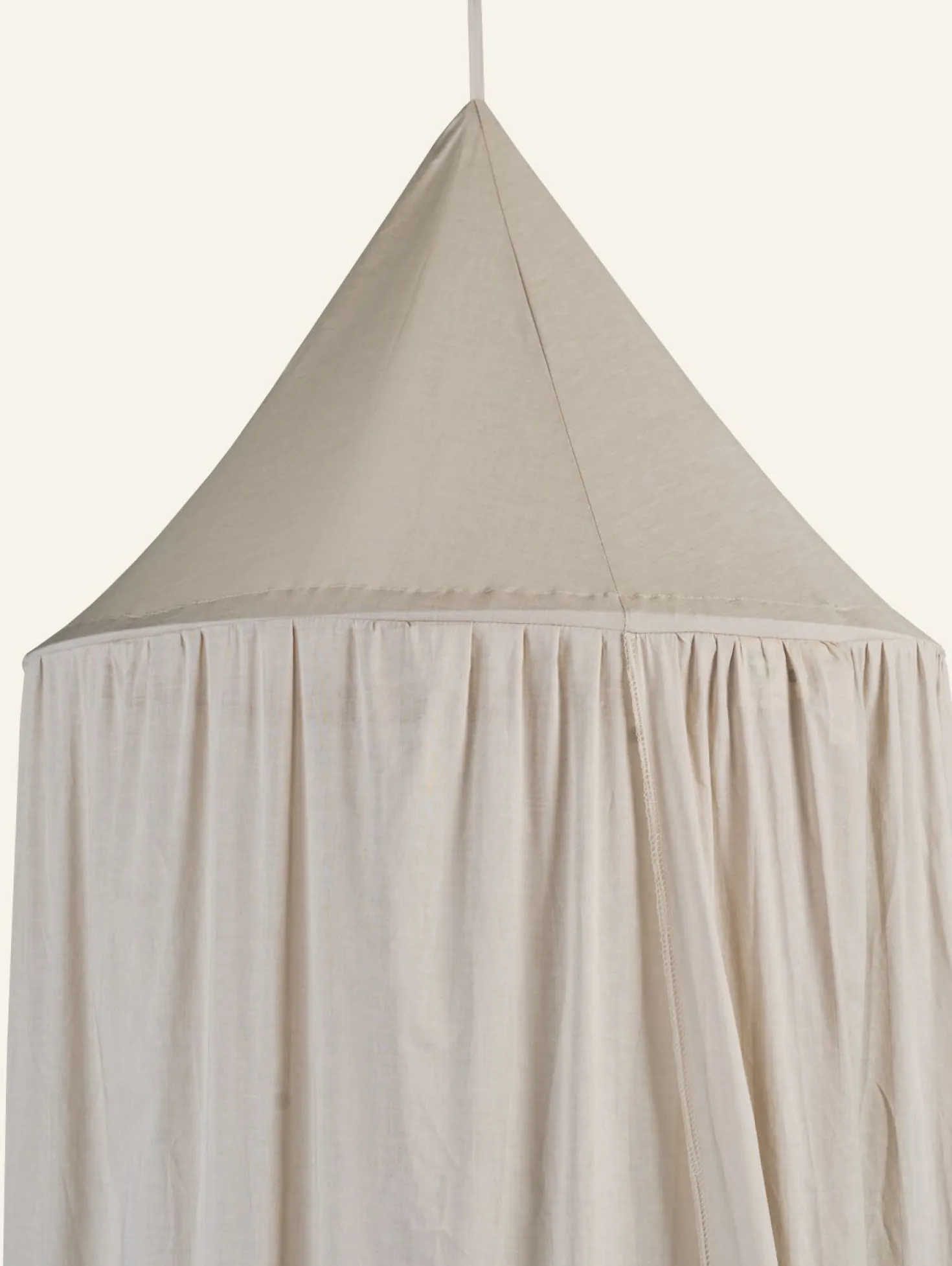Sänghimmel beige - 250 cm ø55