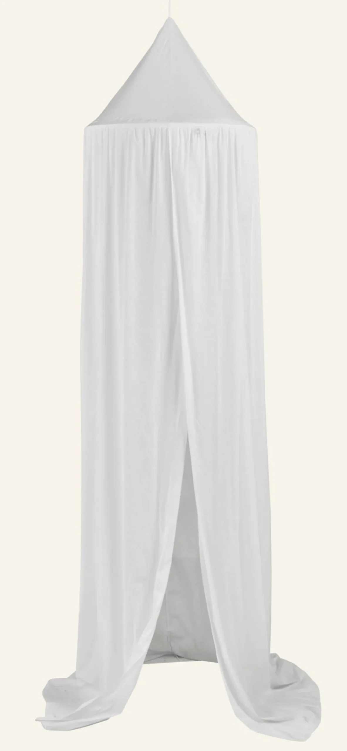 Sänghimmel vit - 250 cm ø55