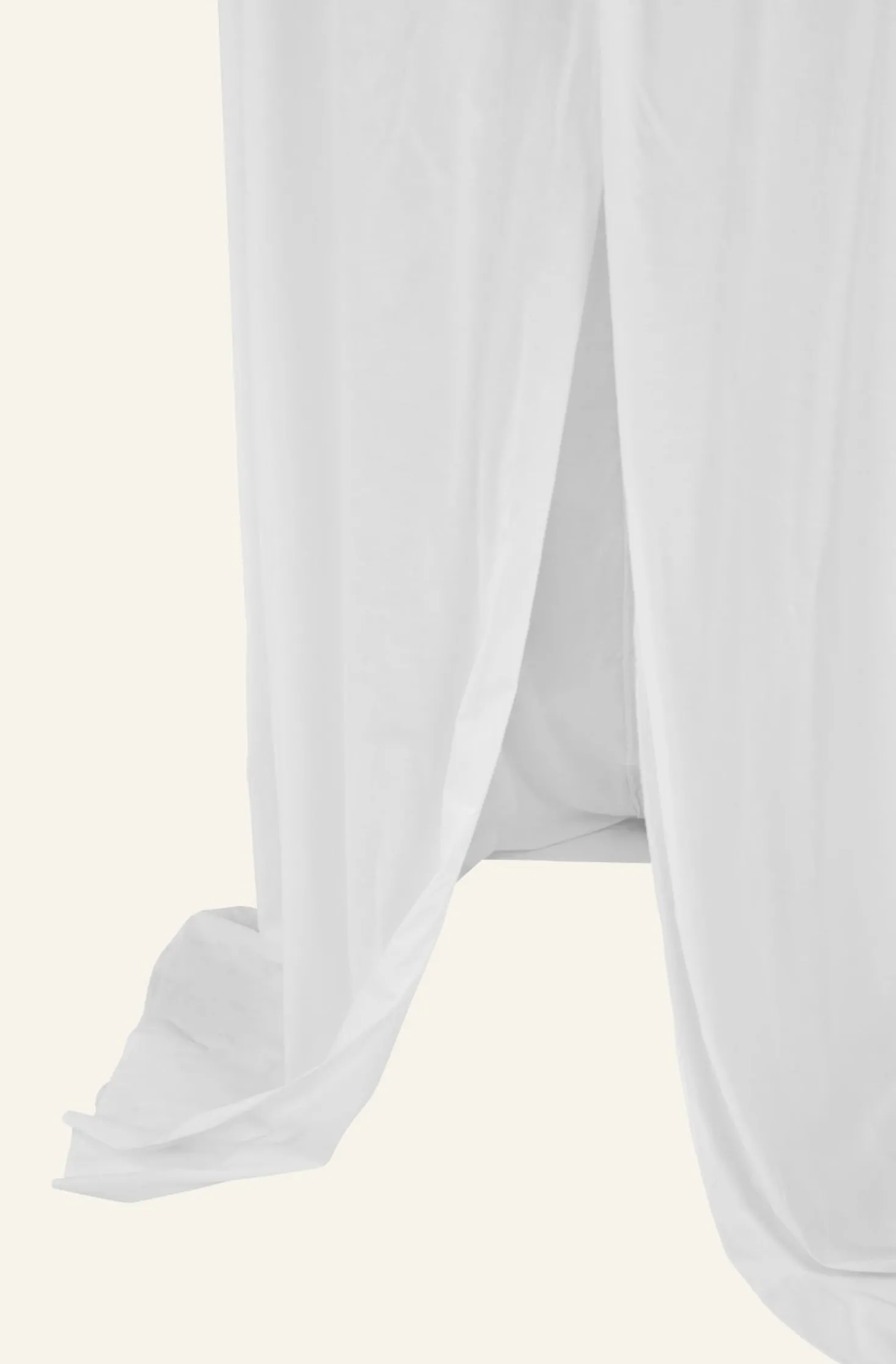 Sänghimmel vit - 250 cm ø55