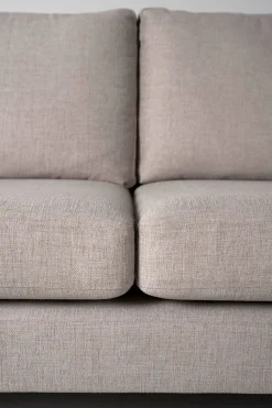 Soffa divan höger beige - 269x220x80 cm