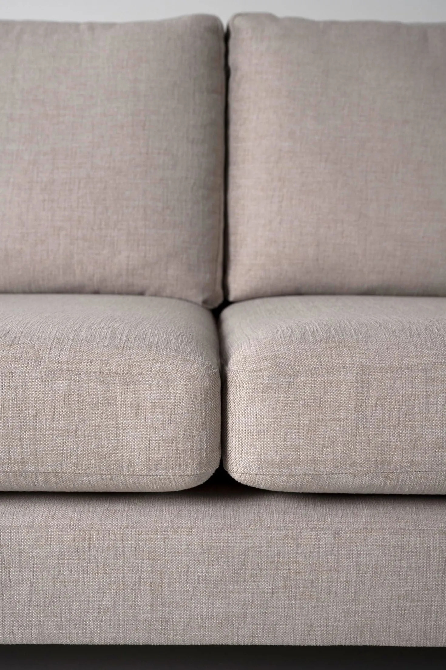 Soffa divan vänster beige - 269x220x80 cm