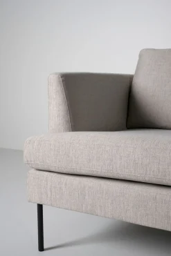 Soffa schäslong höger beige - 300x156x80 cm