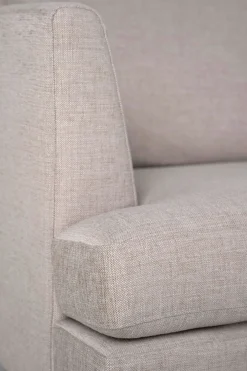 Soffa schäslong höger beige - 300x156x80 cm