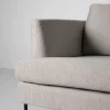 Soffa schäslong vänster beige - 300x156x80 cm