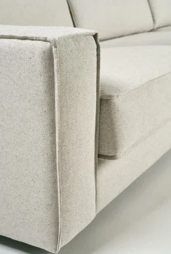 Soffa schäslong vänster natur - 315x156x79 cm