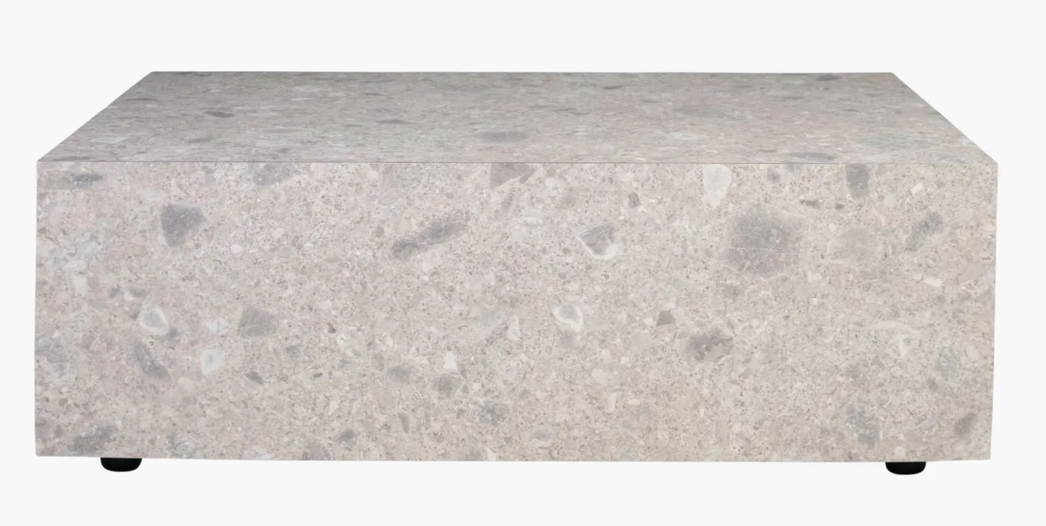 Soffbord multi/grå - 70x110x40 cm
