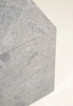 Soffbord multi/grå - 70x110x40 cm