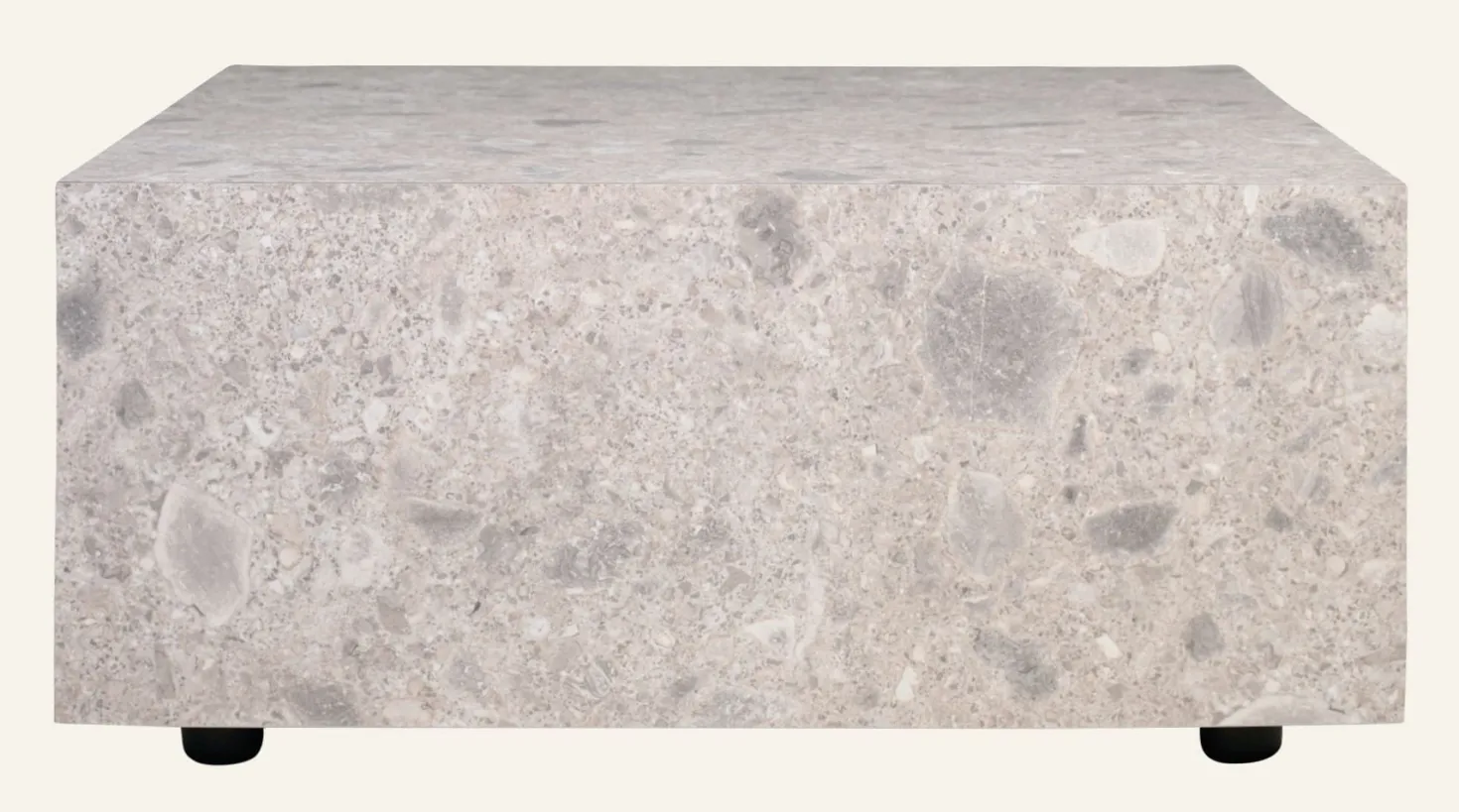 Soffbord multi/grå - 70x110x40 cm
