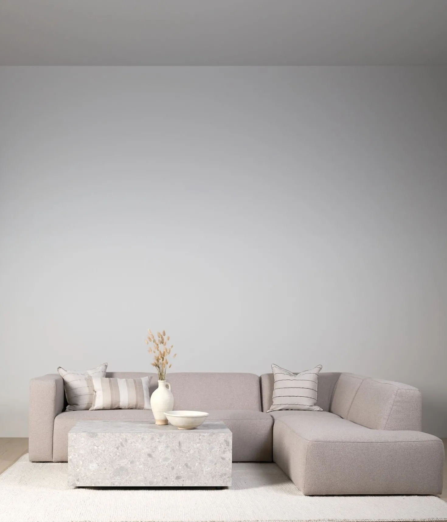 Soffbord multi/grå - 70x110x40 cm