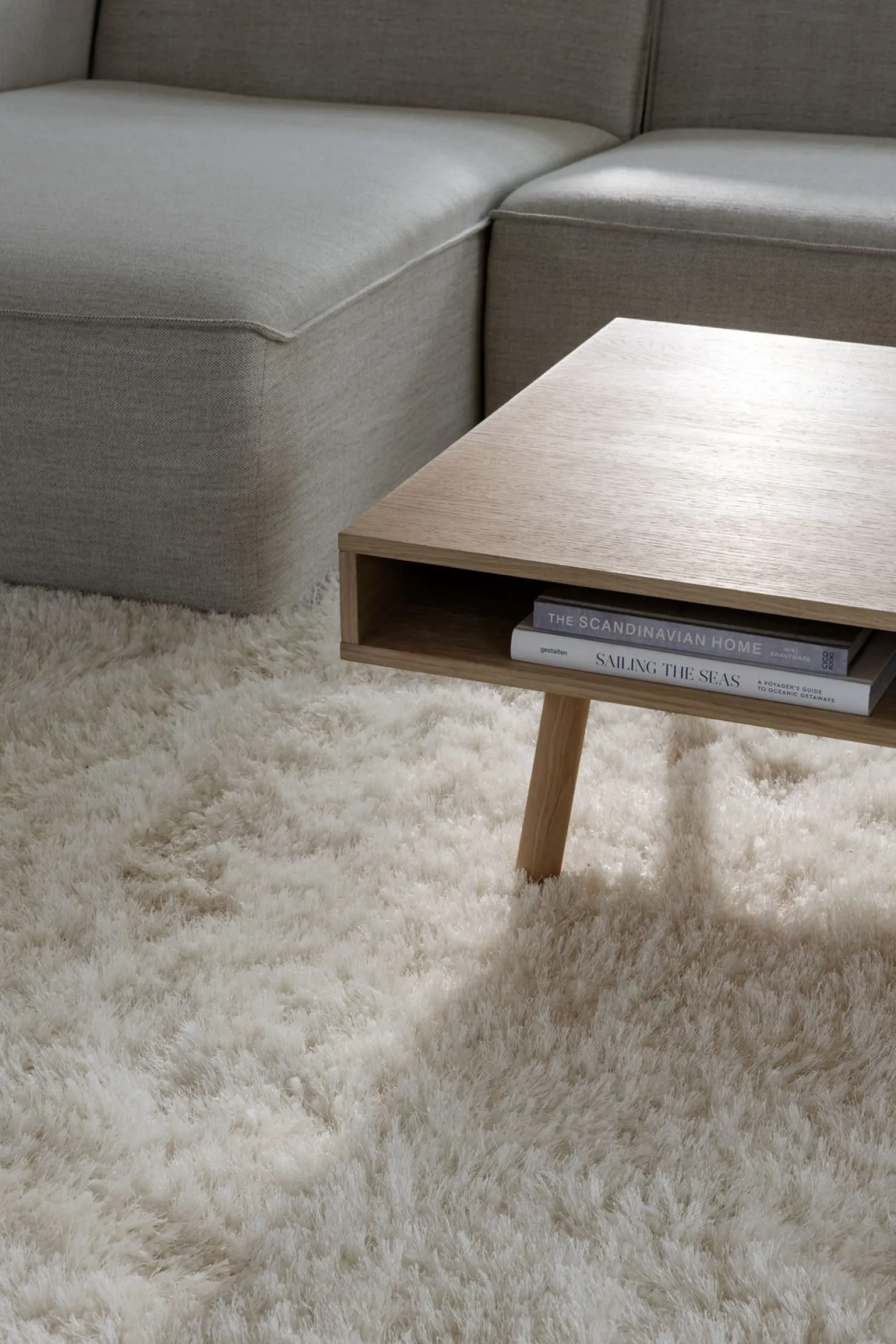 Soffbord natur - 70x130x48 cm