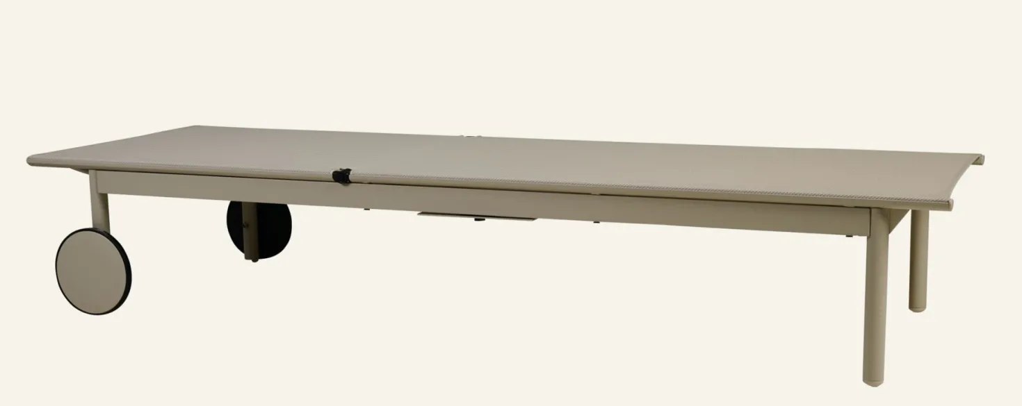 Solsäng beige - 69x198x35 cm