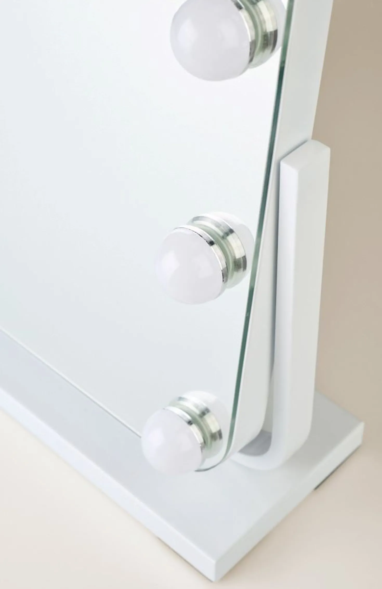 Spegel vit - 42x50x12 cm