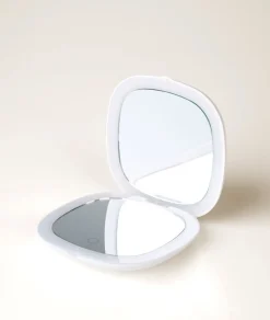 Spegel vit - 9,8x9,9x2,5 cm