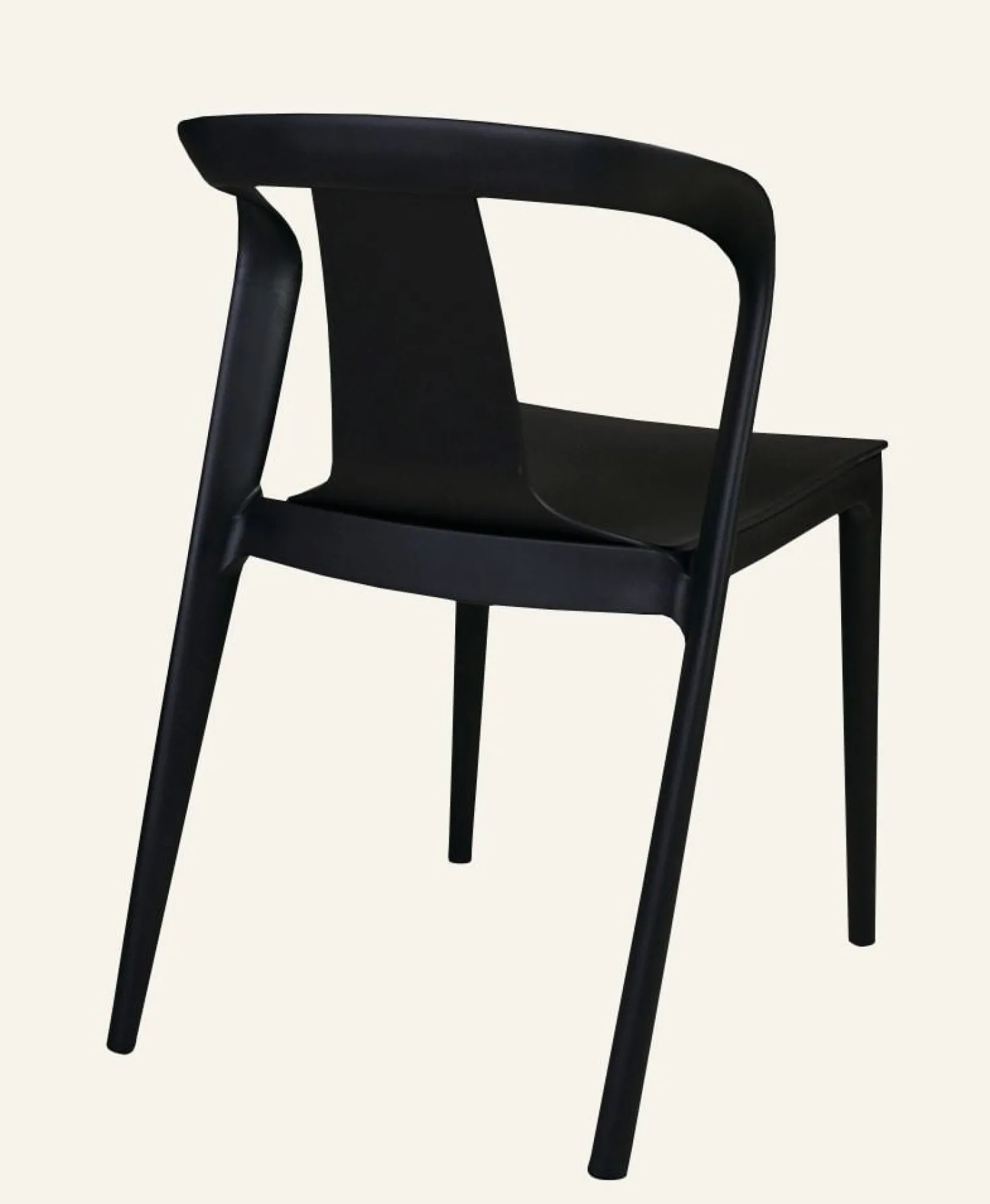 Stol svart - 52,6x49x78 cm