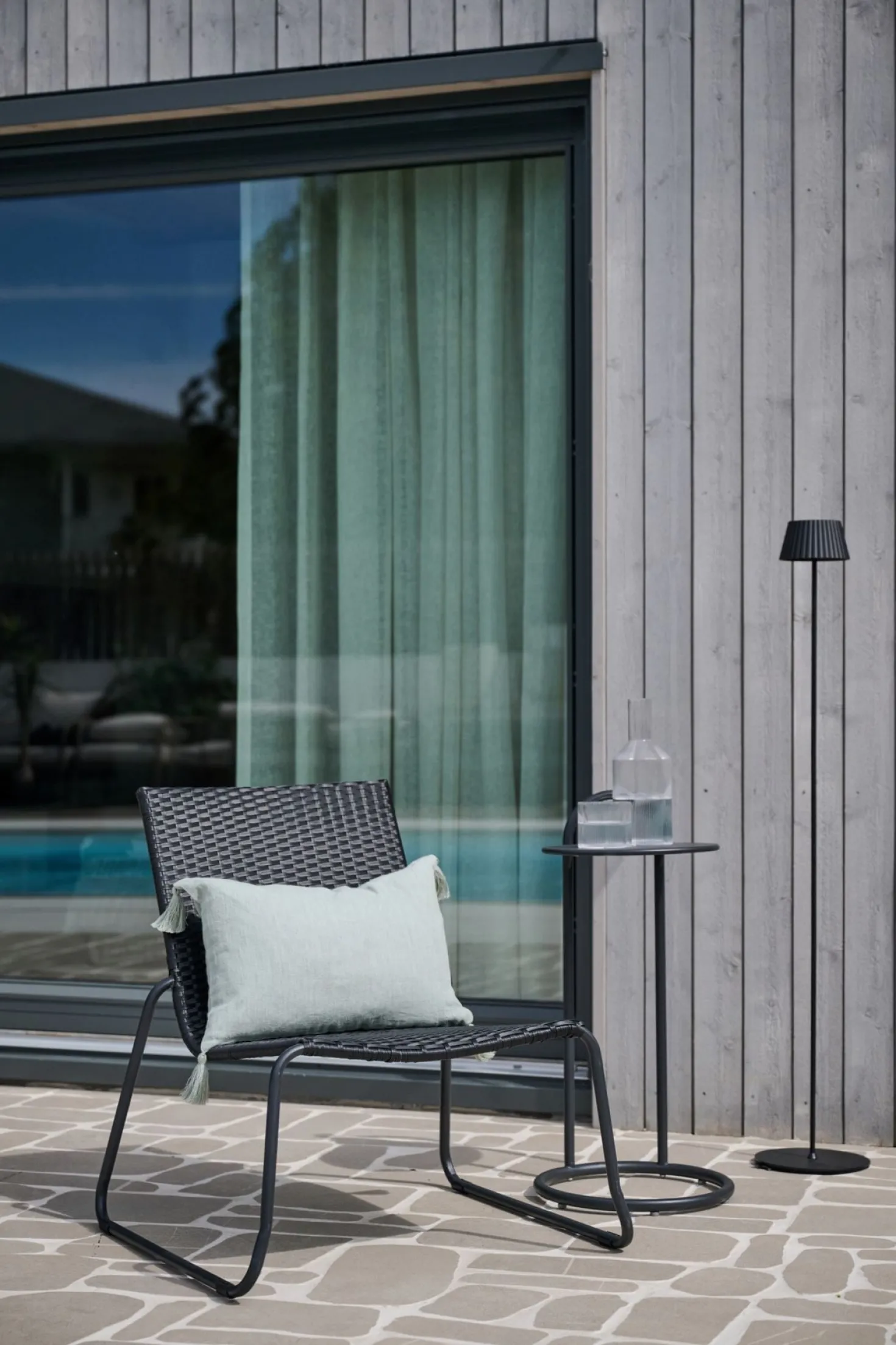 Stol svart - 66x73,5x75 cm