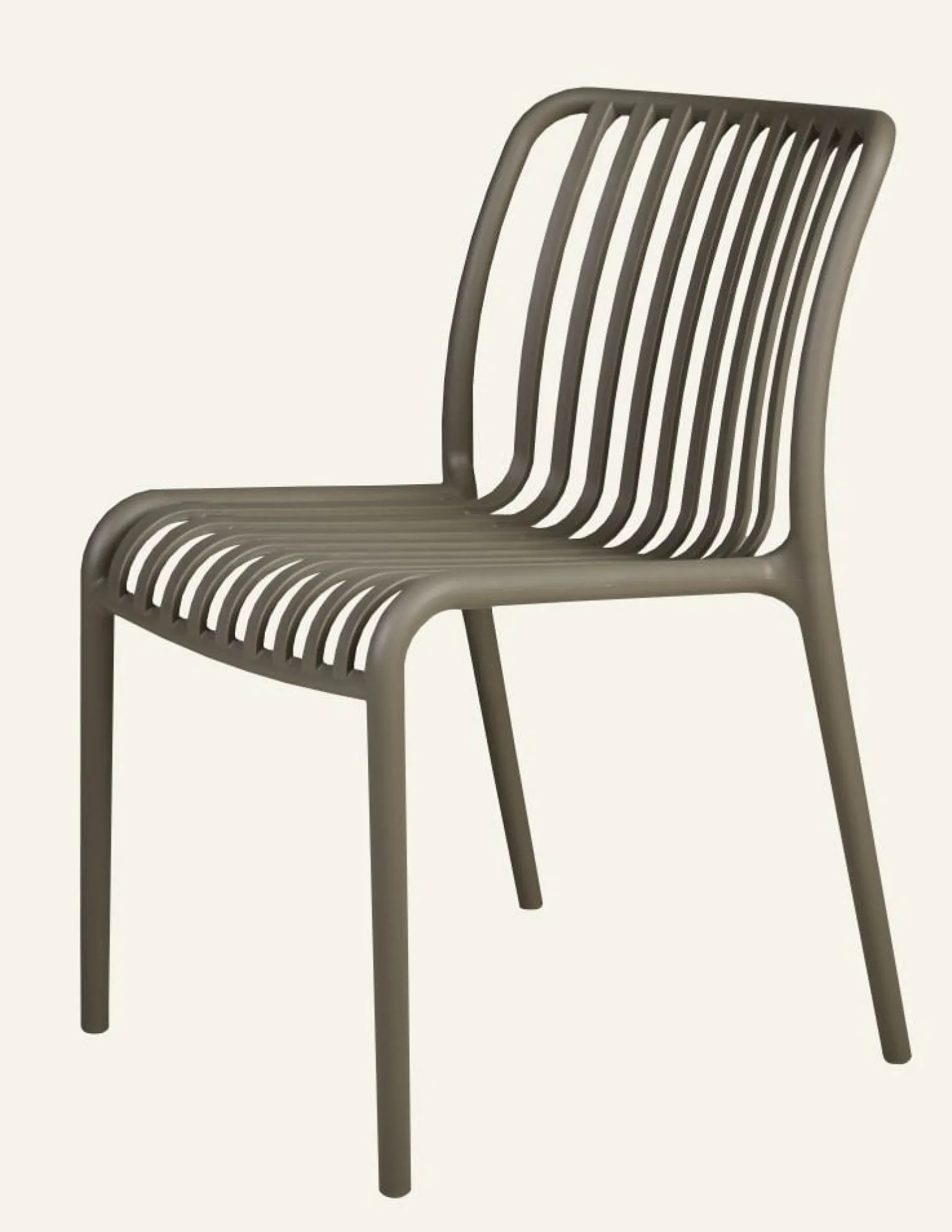 Stol taupe - 47x58x80 cm