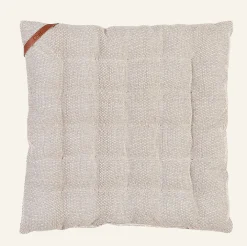 Stolsdyna beige - 40x40x4 cm