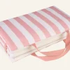 Strandmadrass rosa - 50x171 cm