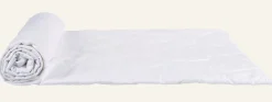 Svalt bomullstäcke vit - 150x210 cm