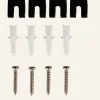 Takfäste svart - 4 stk