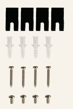 Takfäste svart - 4 stk
