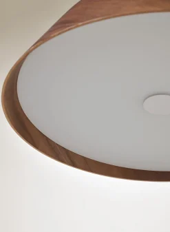 Taklampa brun - 18 cm ø33