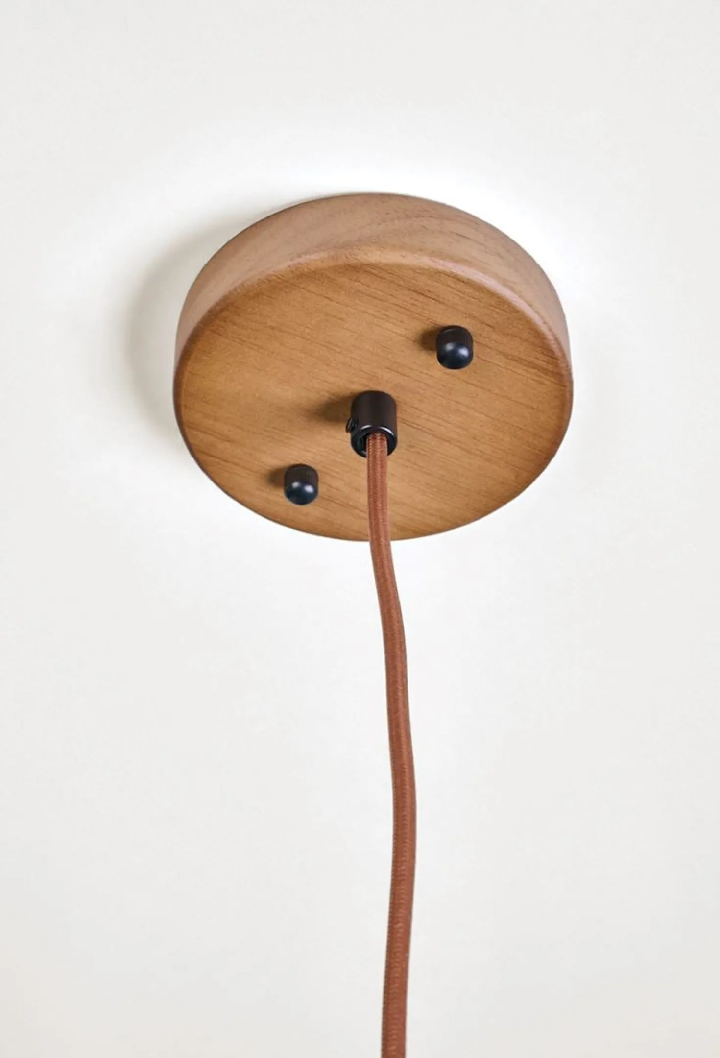 Taklampa brun - 18 cm ø33