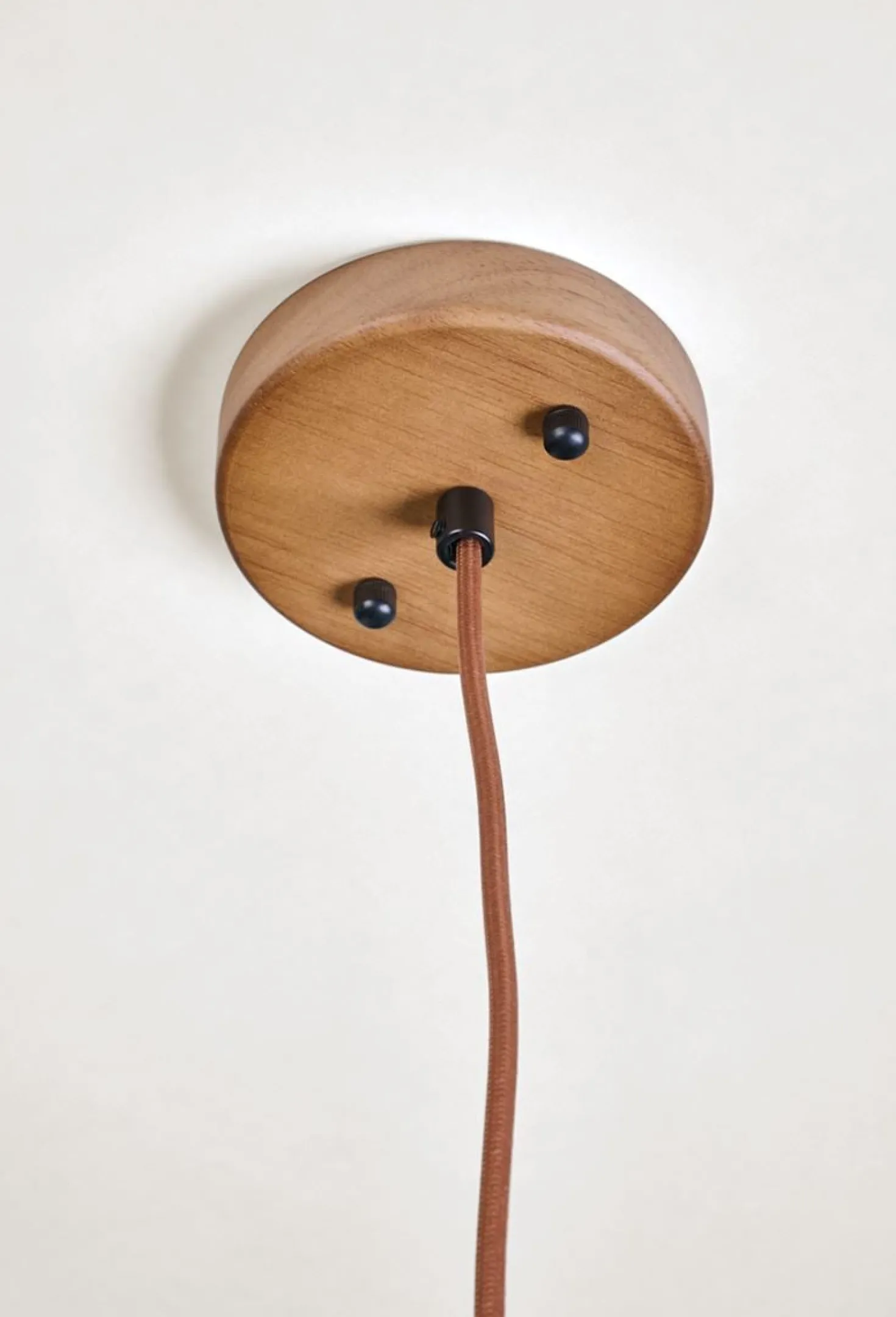 Taklampa brun - 21 cm ø33