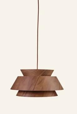 Taklampa brun - 21 cm ø33
