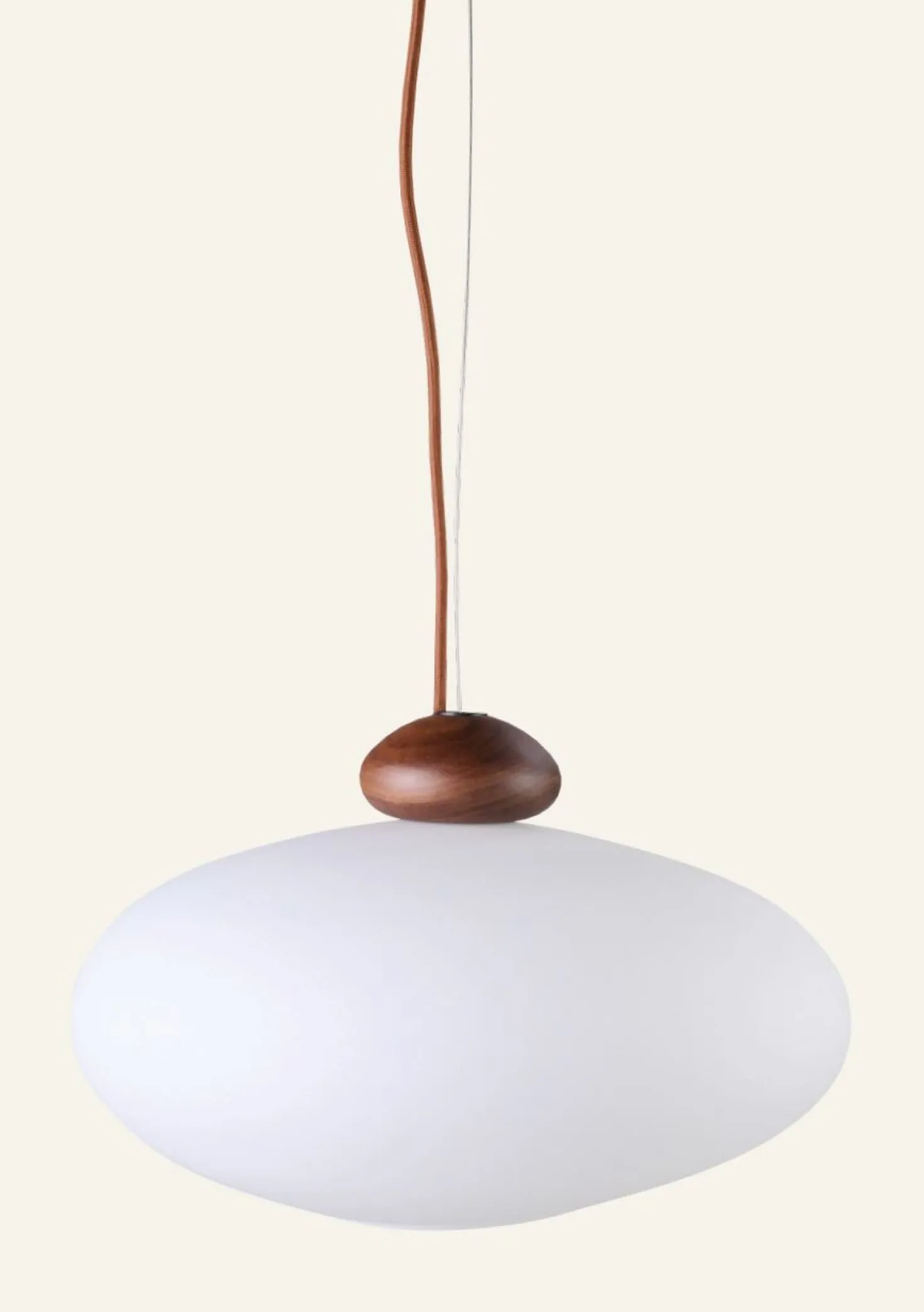 Taklampa brun - 18 cm ø36