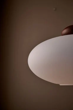 Taklampa brun - 18 cm ø36